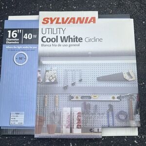 Lot of 3 sylvania FC16T9 circular 40w 16" bulbs Cool White Circline 2750 Lumens